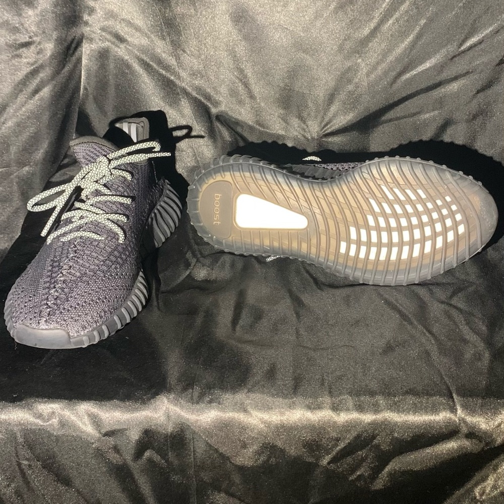 All Black Yeezy Sneakers (Adidas)